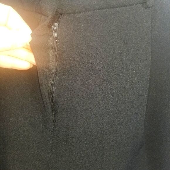 TOPSHOP High Waisted Straight Leg Paper Bag Trousers - Picture 3 of 11